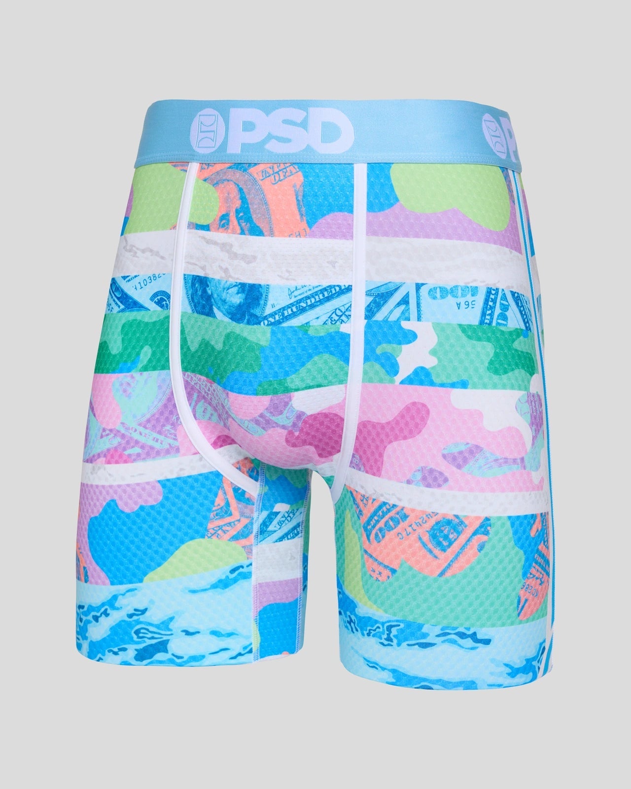 PSD Youth Boy's Camo Print Boxer Briefs - Breathable and Supportive Kids Underwear  with Moisture-Wicking Fabric