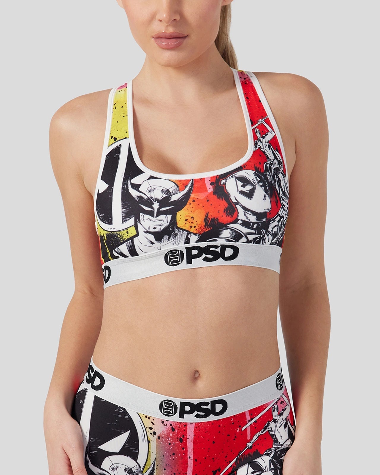 Deadpool sports bra on sale