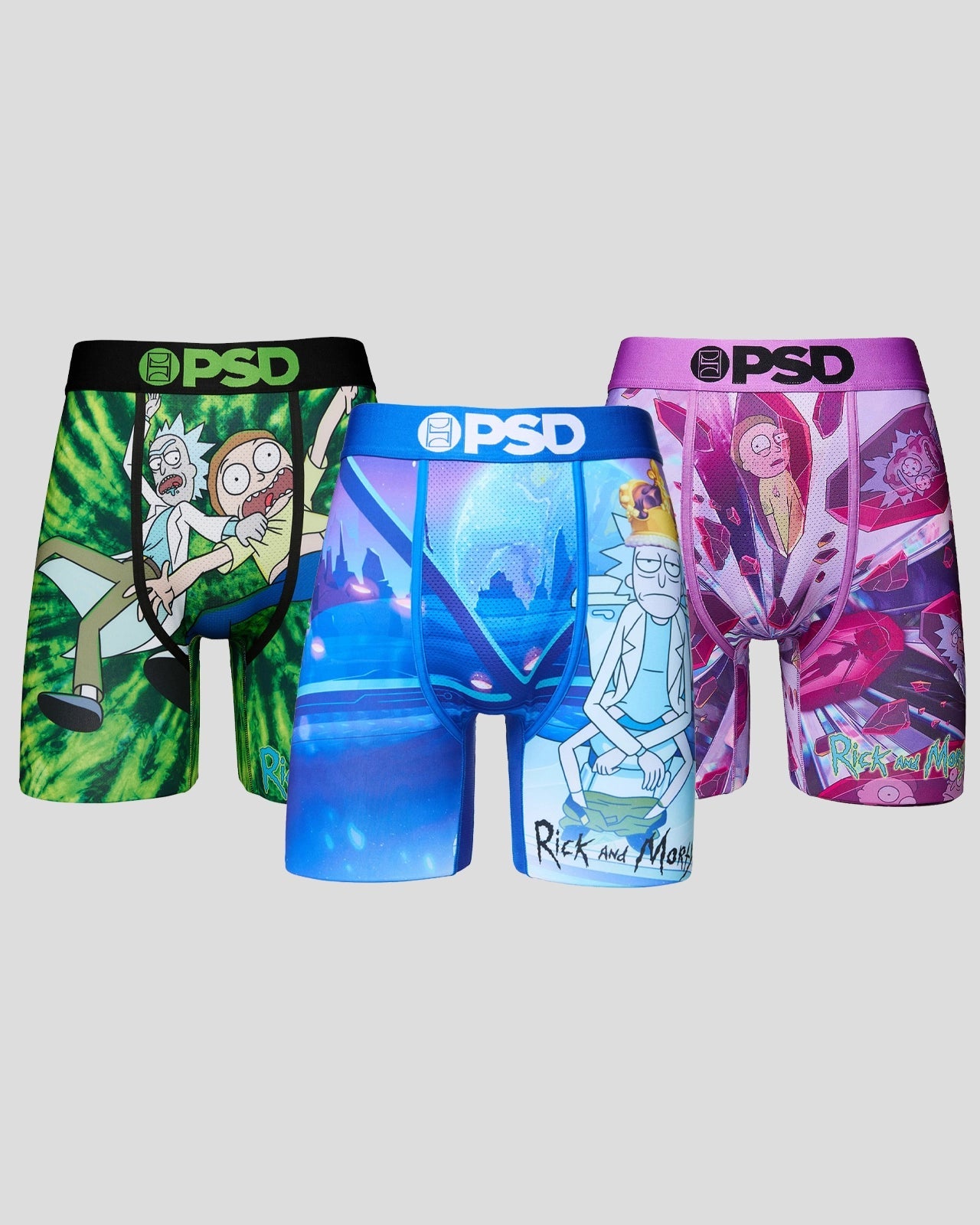 PSD x Rick and Morty King Shit Boxer Briefs