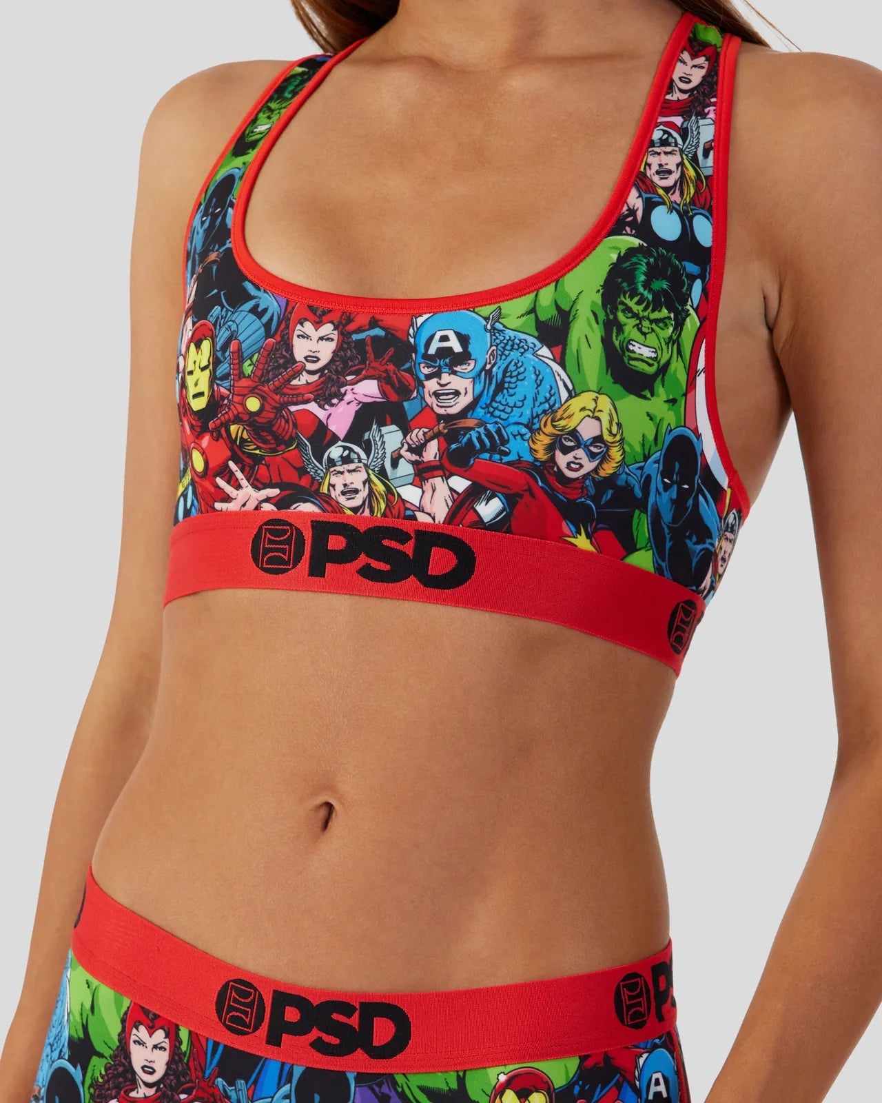 PSD Underwear Women's Sports Bra - DC Comics