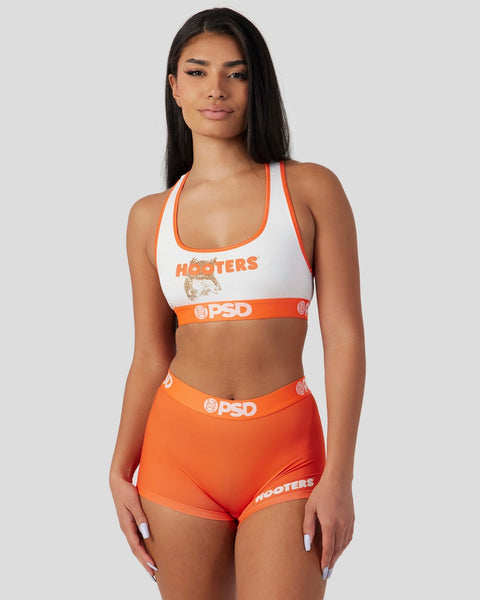 PSD Womens L Hooters Uniform Sports Bra 1214T1042 Underwear Retro