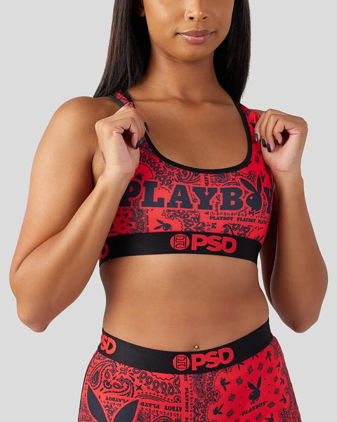 PSD Playboy Checkers Sports Bra – Rave Wonderland