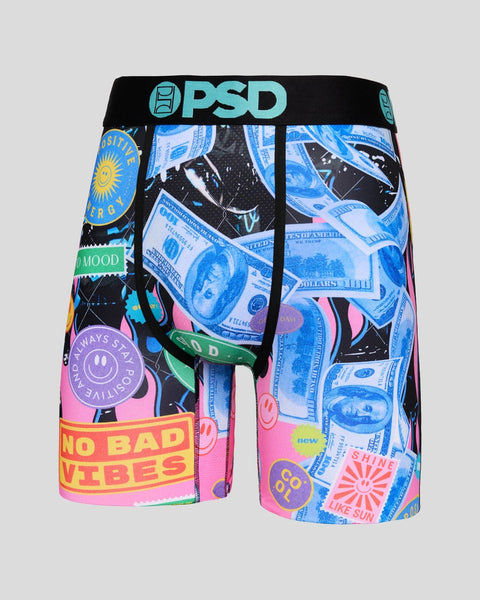 PSD Men's Sc Cheetah Pop Boxer Brief Underwear,Multi,Medium