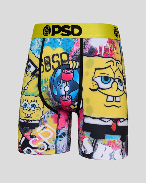 SpongeBob SquarePants SpongeBob SquarePants Go Crazy Boy Shorts Underwear -  Large