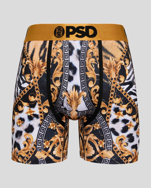 PSD Underwear Men's Boxer Briefs (Multi/Animal Kingdom/S), Multi/Animal  Kingdom, Small