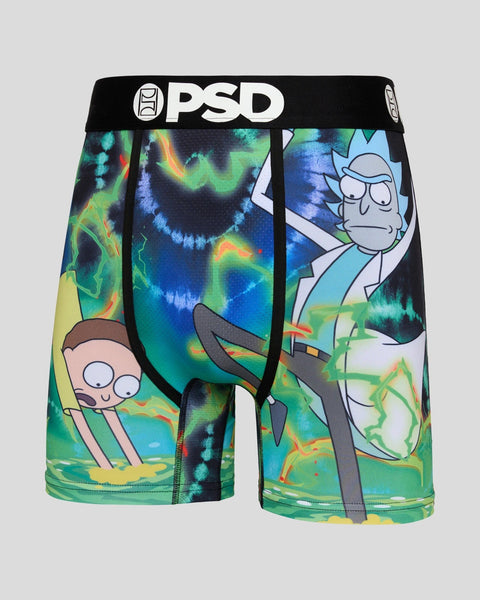 PSD x Rick and Morty Portal Trip Pink & Blue Boxer Briefs