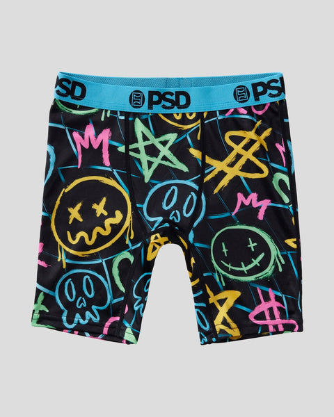 PSD YOUTH Robots Size Youth LARGE 14-16 (24 to 26 Waist), 7 Inseam