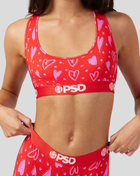 PSD + Modal Solids – Pink Sports Bra