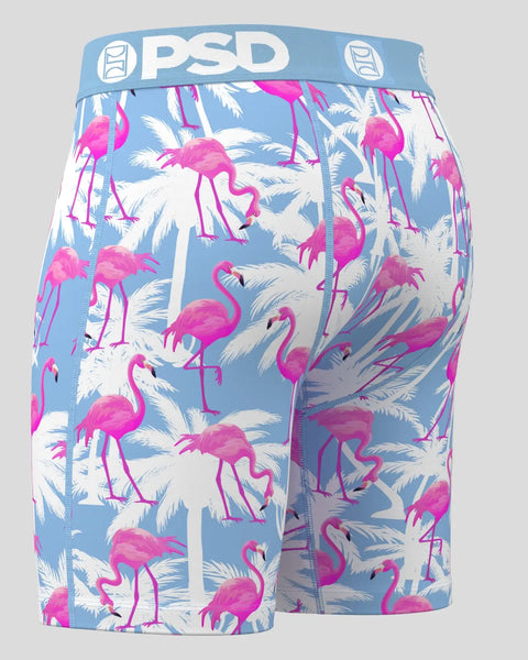 Flamingo Palm Sky