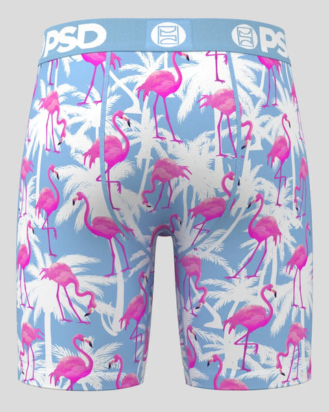 Flamingo Palm Sky