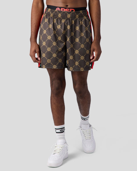 Emblem Lux Brown Active Short