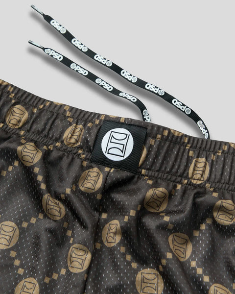 Emblem Lux Brown Active Short