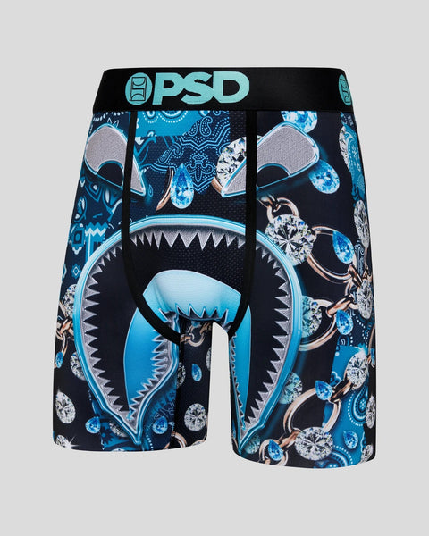 PSD Underwear Men's Boxer Briefs (Blue/Cosmic Gang/M), Blue/Cosmic Gang,  Medium : : Clothing, Shoes & Accessories