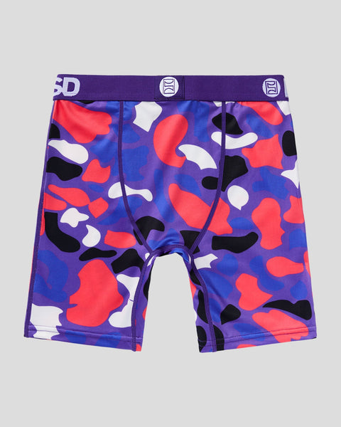 PSD YOUTH Purple Bacon Size Youth LARGE 14-16 (24 to 26 Waist)