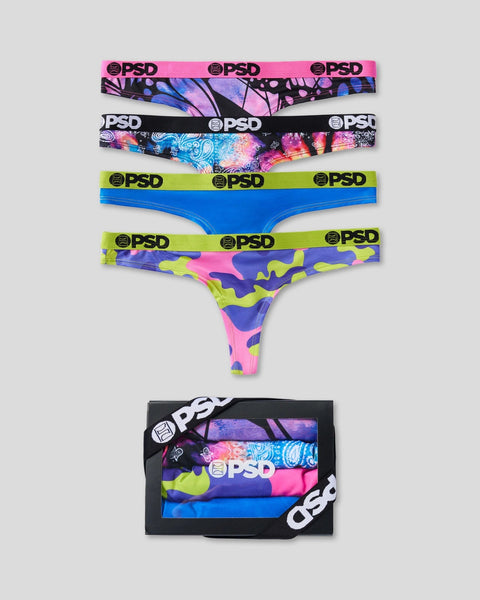 Under Armour Women's Thong Printed Underwear, India