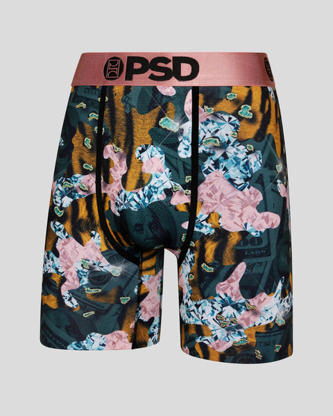 PSD Checkered Sunflowers Punk Floral Athletic Boxer Briefs Underwear  E12011051