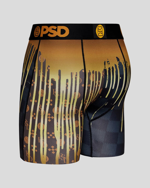 PSD Men's Trojan Magnum Pack Boxer Briefs, Gold, L at  Men's
