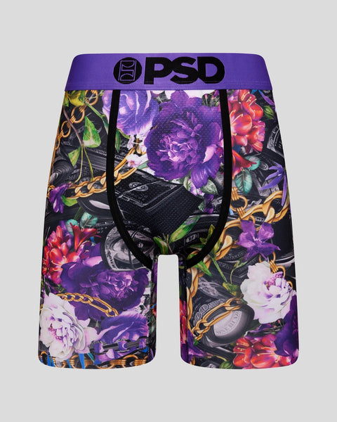 PSD Underwear Mens 3 Pack Boxer Brief sommer ray flamingo blue grey s m l  xl
