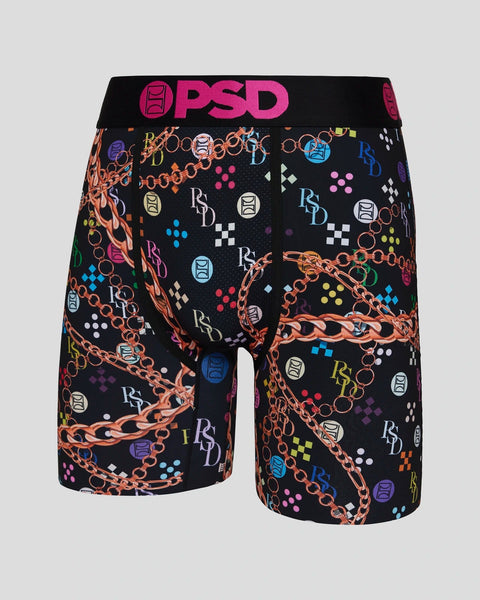 PSD, Underwear & Socks, Nwt Psd King Leo Underwear Blackmulti Boxer Briefs  Size Mens Medium