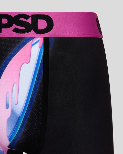 PSD Men's Playboy - Chromed Drip Underwear, Size Medium, Polyester/Elastane/Blend