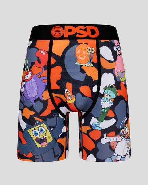 SpongeBob SquarePants Bikini Bottom Gang Men's PSD Boxer Briefs