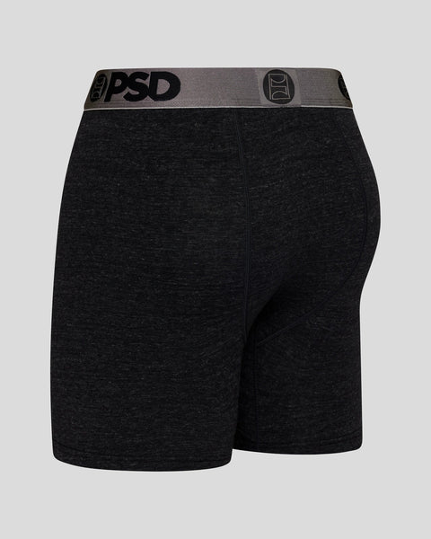 PSD Men's Solids Blk 3-Pack Boxer Briefs, Black, XL at  Men's  Clothing store