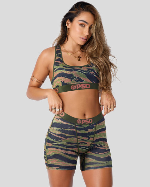 $6/mo - Finance PSD Underwear Women's Sports Bra - Sommer Ray Collection, Wide Elastic Band, Stretch Fabric, Athletic Fit