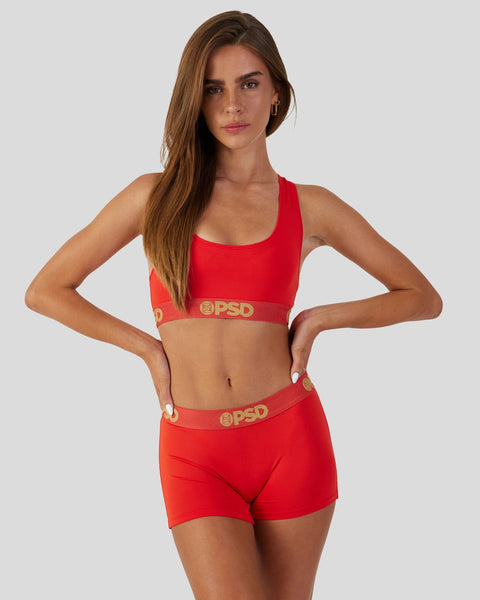 PSD Underwear Women's Sports Bra - Core Basics | Wide Elastic Band, Stretch  Fabric, Athletic Fit 