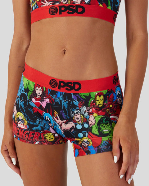 PSD Underwear  DC Batman Womens Boy Shorts - Scarlett Dawn