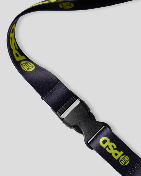 Neon Black Lanyard