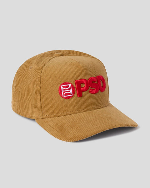 New Era x PSD Logo Hat Tan/Red