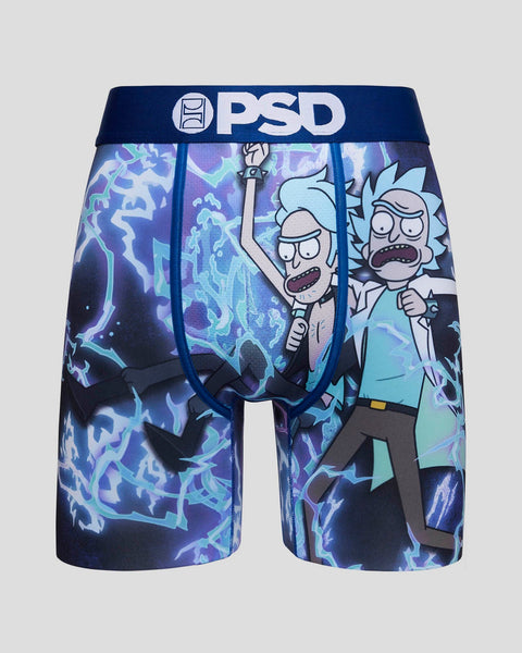 PSD Underwear Rick and Morty Santa Men's Boxer Briefs Large