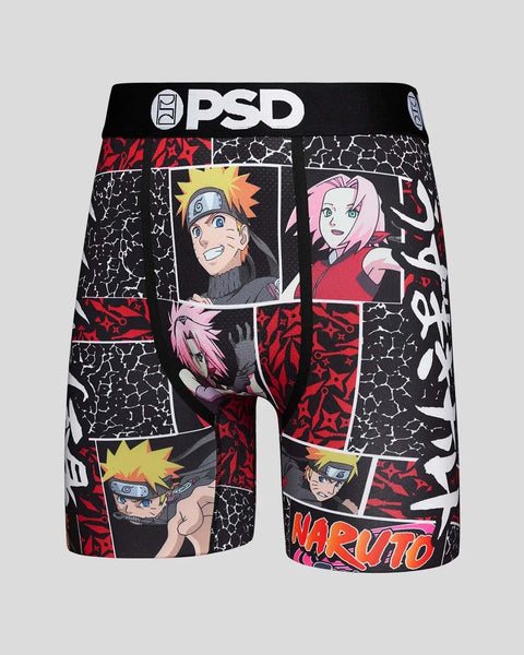 PSD Rick & Morty SPACE CATS Black Boxers Mesh Front & Back Panel Men's NWT  **