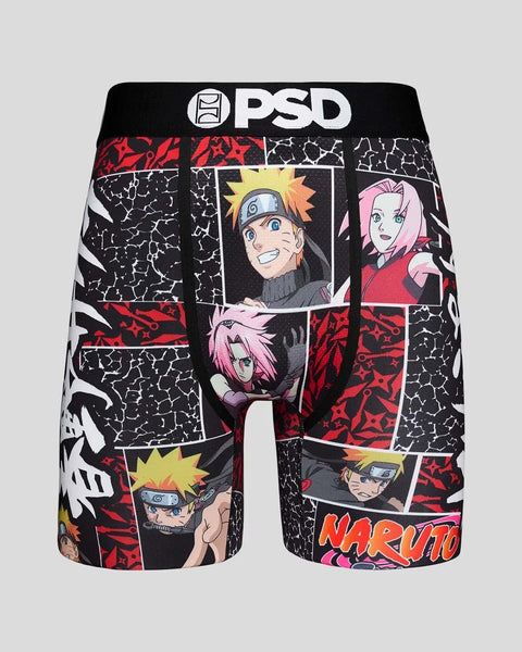 PSD x Naruto - Sasuke Faceoff Boxer Briefs Men's Underwear – NYCMode