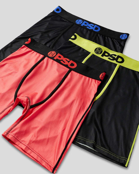 PSD Men's Cool Mesh Gradient Multi-Color Boxer Brief Underwear (3 Pk.) XL :  : Clothing, Shoes & Accessories