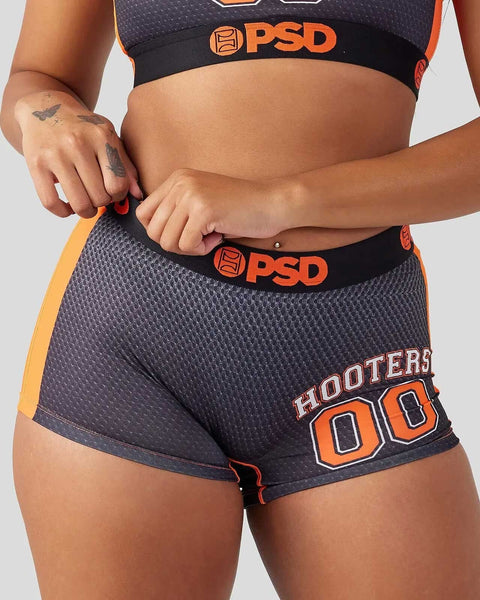 Hooters Retro Uniform PSD Long Boy Shorts Underwear - Small 