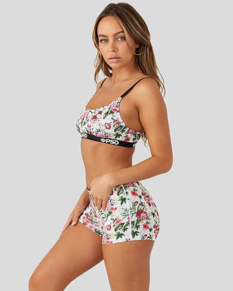 What's The Scoop Floral Bralette