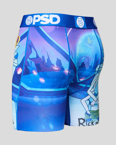 Rick and Morty Wash Scene Men's PSD Boxer Briefs-XLarge (40-42) 