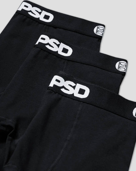 PSD: 3-Pack Core Basics Men's Briefs - Black, Men's