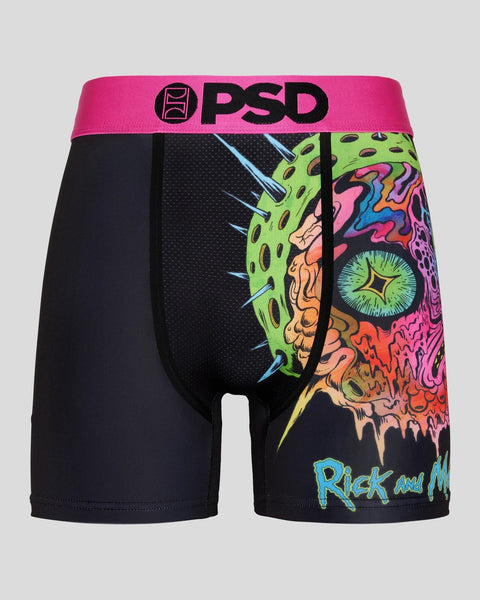 PSD Men's Rick Vs Mr. Nimbus Boxer Briefs, Multi, M at  Men's  Clothing store