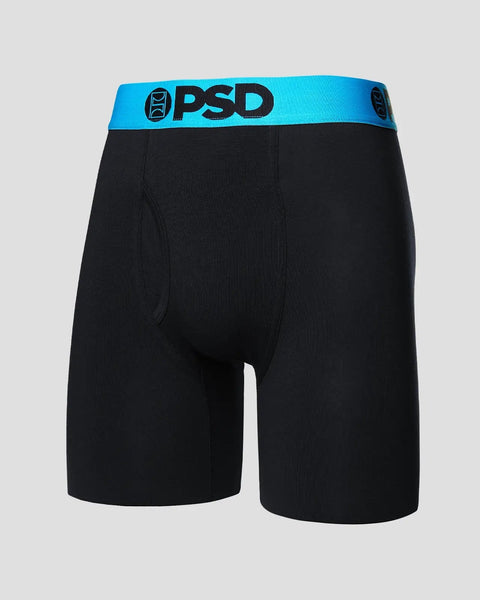 PSD Men's Basic Solid Boxer Briefs - 7 Inch Inseam Breathable and  Supportive Men's Underwear with Moisture-Wicking Fabric, Multi