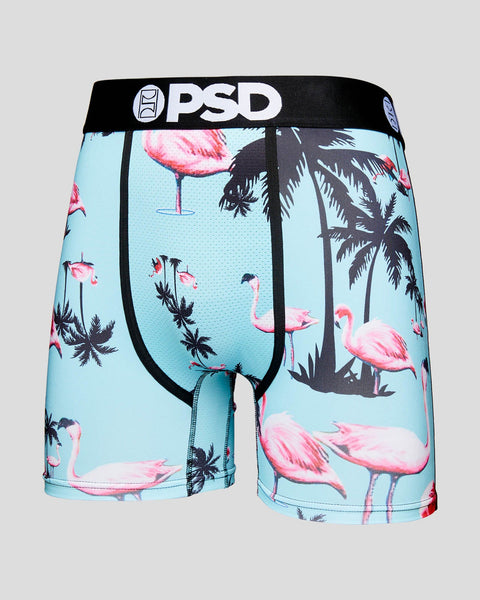 PSD Underwear Mens 3 Pack Boxer Brief sommer ray flamingo blue grey s m l  xl 